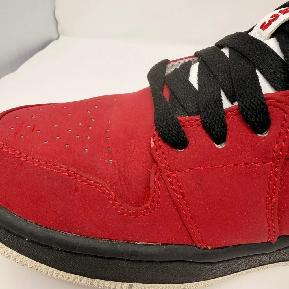 Air Jordan‎ 1 Low Gym Red White Black 553558-601 Mens 10.5 OG 2012 Retro